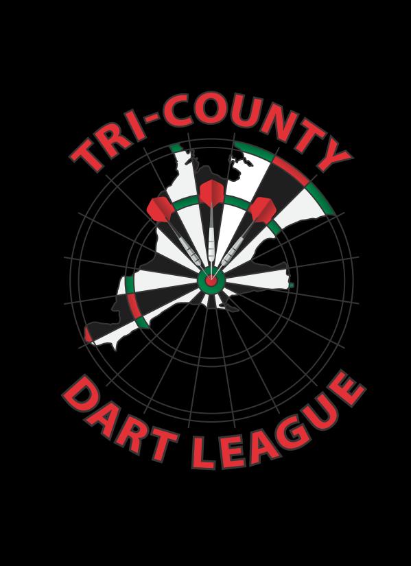 Tri-County Dart League logo